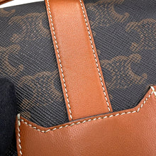 Load image into Gallery viewer, CELINE Triomphe Shoulder Phone Case Tan10H742DCH.04LU PVC Leather
