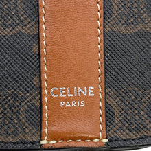 Load image into Gallery viewer, CELINE Triomphe Shoulder Phone Case Tan10H742DCH.04LU PVC Leather
