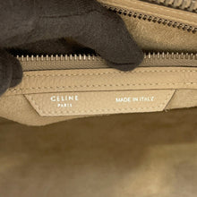 Load image into Gallery viewer, CELINE Luggage shopper Beige Leather Size Mini

