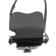 Load image into Gallery viewer, Dior Oblique Saddle Vertical Pouch Shoulder Bag Black/Beige2ADCA446YKS_H27E Calf Leather Canvas
