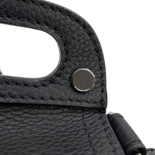 Load image into Gallery viewer, Dior Oblique Saddle Vertical Pouch Shoulder Bag Black/Beige2ADCA446YKS_H27E Calf Leather Canvas
