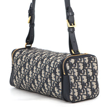 Load image into Gallery viewer, Dior Oblique East-West Shoulder Bag Navy/BeigeS3215UTZQ_M928 Canvas Leather Size Mini
