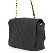 Load image into Gallery viewer, CHANEL Diana Chain Shoulder Bag BlackA01165 Caviar Leather Size 25
