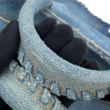 Load image into Gallery viewer, BALENCIAGA Neo Kagor Blue700940210BI4715 Denim Rhinestone Size XS
