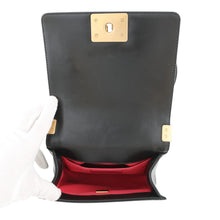 Load image into Gallery viewer, CHANEL Boy Chanel Chain Shoulder Bag BlackAS3018 Leather

