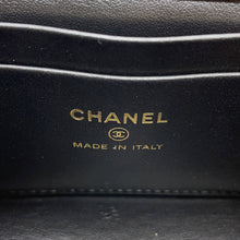 Load image into Gallery viewer, CHANEL Matelasse Chain Vanity Bag Black Lambskin
