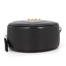 Load image into Gallery viewer, CHANEL Round Chain Shoulder Bag BlackAP0945 Lambskin
