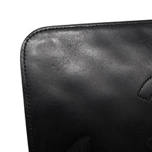 将图像加载到图库查看器中，CHANEL Matelasse Push Lock ChainShoulder Bag Black Lambskin
