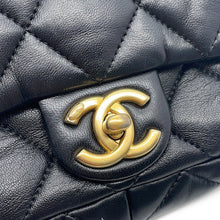 Load image into Gallery viewer, CHANEL Matelasse Chain Shoulder Bag BlackAS3214 Leather
