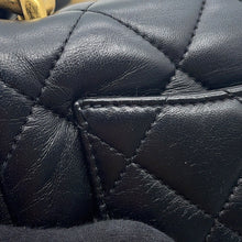 Load image into Gallery viewer, CHANEL Matelasse Chain Shoulder Bag BlackAS3214 Leather
