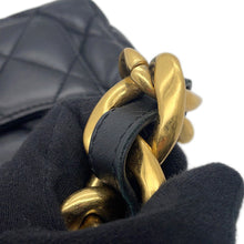 Load image into Gallery viewer, CHANEL Matelasse Chain Shoulder Bag BlackAS3214 Leather
