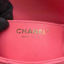 Load image into Gallery viewer, CHANEL Matelasse Chain Shoulder Bag PinkAS3214 Leather
