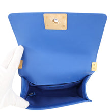 Load image into Gallery viewer, CHANEL Chevron Boy Chanel ChainShoulder BlueA67085 Lambskin Size Small

