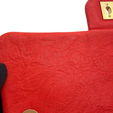 Load image into Gallery viewer, CHANEL Chevron ChainShoulder Bag Red Leather
