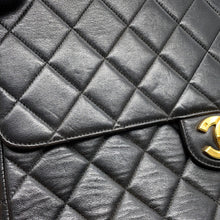 Load image into Gallery viewer, CHANEL Matelasse Chain Shoulder Bag Black Lambskin Size 30
