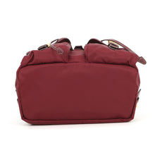 Load image into Gallery viewer, PRADA Triangle Logo Backpack BordeauxBZ0030_2AIG_F0403 Nylon Saffiano LeatherLeather
