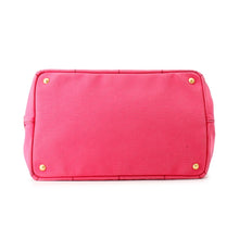 将图像加载到图库查看器中，PRADA Canapa 2way Tote Bag Pink1BG642 Canvas Size Medium
