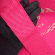 将图像加载到图库查看器中，PRADA Canapa 2way Tote Bag Pink1BG642 Canvas Size Medium
