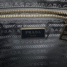 将图像加载到图库查看器中，PRADA Quilted Shoulder Bag Black1BC232 Nylon Size Large
