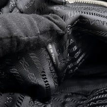 将图像加载到图库查看器中，PRADA Quilted ChainTote Bag Black1BB903 Nylon
