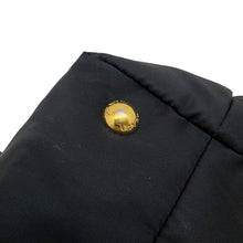 将图像加载到图库查看器中，PRADA Logo Handbag BlackBN1615 Nylon Leather
