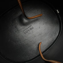 将图像加载到图库查看器中，PRADA Tambour Bucket Shoulder Bag Brown1BE050 Calf Leather
