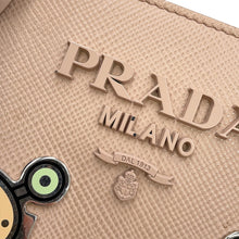 Load image into Gallery viewer, PRADA Robot 2-way Tote Bag Jasmin Flower1BA156 Saffiano LeatherLeather
