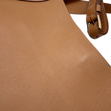 将图像加载到图库查看器中，PRADA Logo Tote Bag Brown2VG123 Leather
