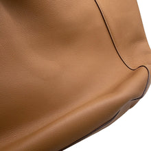 将图像加载到图库查看器中，PRADA Logo Tote Bag Brown2VG123 Leather
