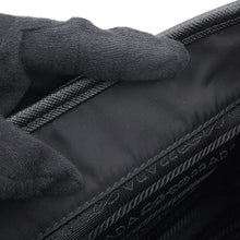 Load image into Gallery viewer, PRADA Re-Nylon Logo Shoulder Bag Black2VD034_2DMH_F0002_V_XOP Nylon Saffiano LeatherLeather
