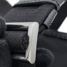Load image into Gallery viewer, PRADA Re-Nylon Logo Shoulder Bag Black2VD034_2DMH_F0002_V_XOP Nylon Saffiano LeatherLeather
