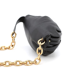 Load image into Gallery viewer, Bottega Veneta The Chain Pouch Shoulder Bag Black651445VCP418648 Leather
