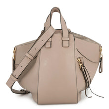 Load image into Gallery viewer, LOEWE Hammock Shoulder Bag Beige387.30.S35 Leather Size Small
