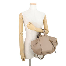 Load image into Gallery viewer, LOEWE Hammock Shoulder Bag Beige387.30.S35 Leather Size Small
