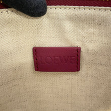 Load image into Gallery viewer, LOEWE Oblong Pouch Clutch Bag BordeauxQ730C63X01 Leather
