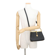 Load image into Gallery viewer, ETRO Vera Shoulder Bag Black Calf Leather Size Small
