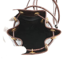 Load image into Gallery viewer, Ferragamo Vala Backpack Brown215676 Leather
