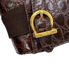 Load image into Gallery viewer, Ferragamo Vala Backpack Brown215676 Leather
