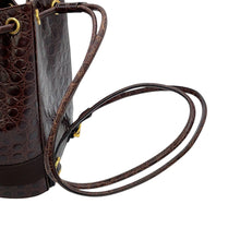 Load image into Gallery viewer, Ferragamo Vala Backpack Brown215676 Leather

