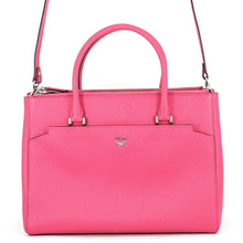 Load image into Gallery viewer, MCM Logo Tote Bag PinkMWT4SED07PF001 Leather

