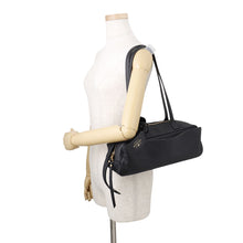 将图像加载到图库查看器中，BALENCIAGA Bowling bag Black832920 Calf Leather Size Small
