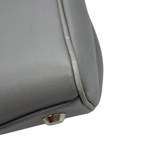 将图像加载到图库查看器中，BALENCIAGA Hampton 2-way Tote Bag Gray813362 Leather Size Mini

