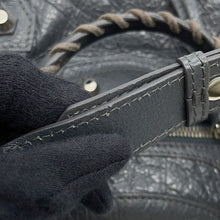 将图像加载到图库查看器中，BALENCIAGA City 2way Bag Gray300295 Arena Lambskin Size Mini
