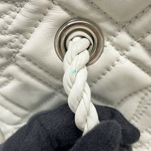 将图像加载到图库查看器中，BALENCIAGA Blanket Square White466541 Leather Size S
