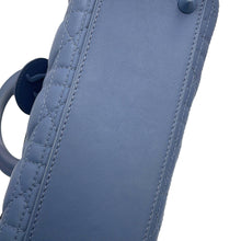 Load image into Gallery viewer, Dior Lady Dior Ultra Matte Cannage 2-way Bag Denim BlueM0538ILOI_M94B Leather Size Small
