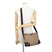 Load image into Gallery viewer, GUCCI GG Canvas Shoulder Bag Brown/Beige114273 GG Canvas Leather
