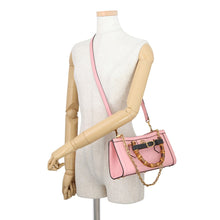 将图像加载到图库查看器中，GUCCI Diana 2way Tote Bag Pink735153 Leather Size Small
