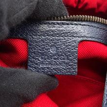 Load image into Gallery viewer, GUCCI GG Wool Backpack Navy/Red598184 GG wool
