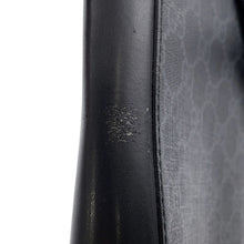 将图像加载到图库查看器中，GUCCI GG Supreme Shoulder Bag Black/Blue/Red474137 PVC Leather
