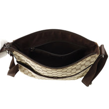 将图像加载到图库查看器中，GUCCI GG Canvas Shoulder Bag Brown145857 Canvas Leather
